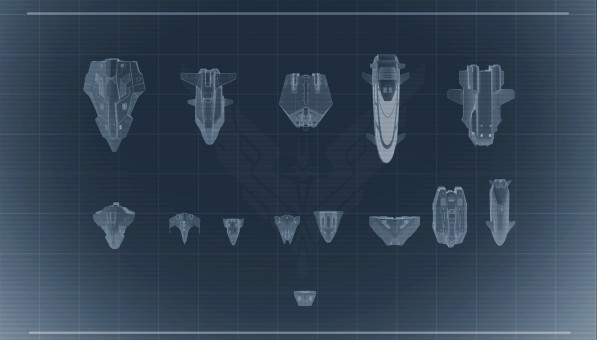 Image of ships from Elite Dangerous